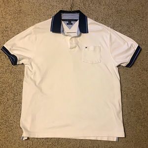 White Tommy Hilfiger shirt adult L